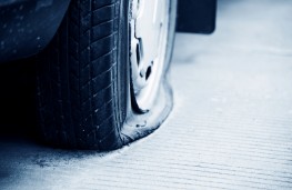 Flat tyre